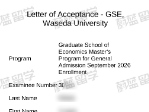 海外美本如何申请日本SGU早稻田大学经济学GSE修士
