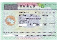 日本探亲签证