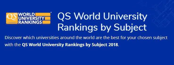 2018QS世界大学学科排名之日本大学排名一览