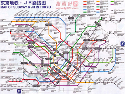 东京交通方式,日本留学,东京交通