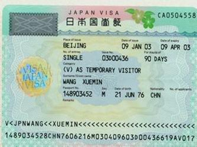 日本留学,日本签证